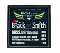 Струны для 4-х/с Black Smith 45/105-SL