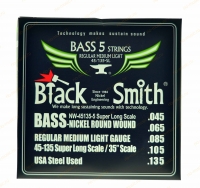 Струны для 5/с бас-гитары Black Snith 45/135-SL