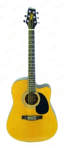 Электроакустическая гитара Stagg SA40DCFI-N