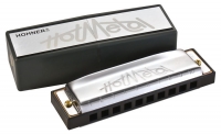 Губная гармошка Hohner Hot metal Box 572BX-G