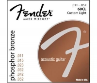 Cтруны для акустической гитары Fender 60CL