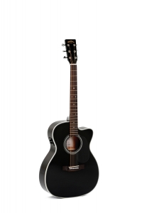 Электроакустическая гитара Sigma 000MC-1STE-BK