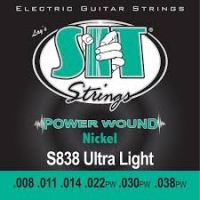 Струны для электрогитары POWER WOUND SIT S838