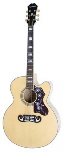 Акустическая гитара EPIPHONE EJ-200CE NATURAL GLD