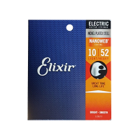 Струны для электрогитары ELIXIR 12077 NanoWeb Light Heavy