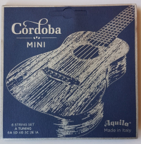 Струны для классической гитары AQUILA 1CDB Cordoba MINI с шариком на конце (Италия)