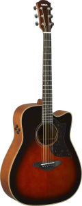 Электроакустическая гитара Yamaha A3M Tobacco Brown Sunburst 