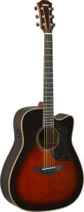 Электроакустическая гитара Yamaha A3R Tobacco Brown Sunburst