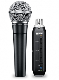 Микрофон с  XLR-to-USB адаптером SHURE SM58-X2U