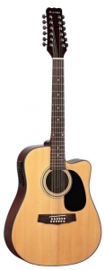 Электроакустич. гитара Martinez FAW-802-12CEQ/N