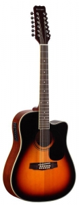 Электроакустич. гитара Martinez FAW-802-12CEQ/TRS