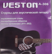 Струны для акустической гитары Veston A-306