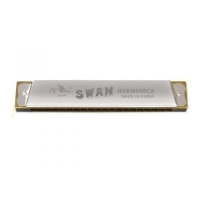 Губная гармошка Swan SW24-1