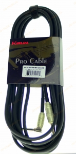 Кабель инструментальный Kirlin Pro Cable IP-202PR-6m/BK 20AWG