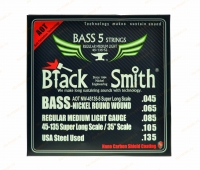 Струны для 5/c бас гитары Black Smith 45/135-SL