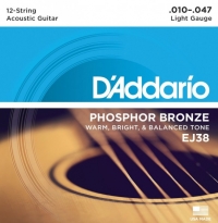 Струны для акустической гитары D'addario EJ38