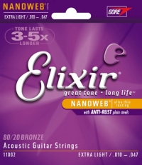 Cтруны для акустической гитары Elixir 11002