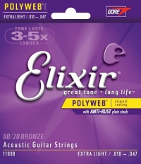 Cтруны для акустической гитары ELIXIR 11000
