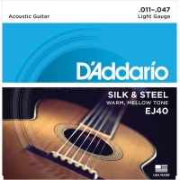 Струны для акустической гитары D'Addario EJ40