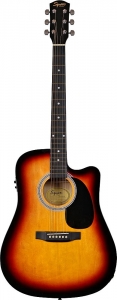 Электроакуст. гитара Fender Squier SA-105CE SB