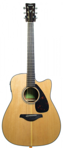 Электроакустическая гитара Yamaha FGX800C NATURAL