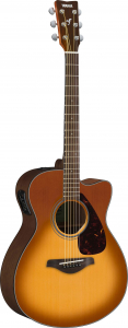 Электроакустическая гитара Yamaha FSX800C SAND BURST