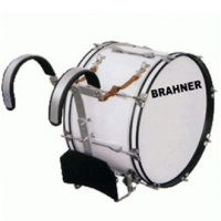 Бас-барабан маршевый BRAHNER MBD-2612 H/WH