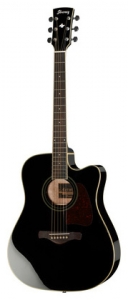 Электроакустическая гитара IBANEZ AW70ECE-BK