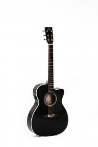 Электроакустическая гитара Sigma 000MC-1E BK